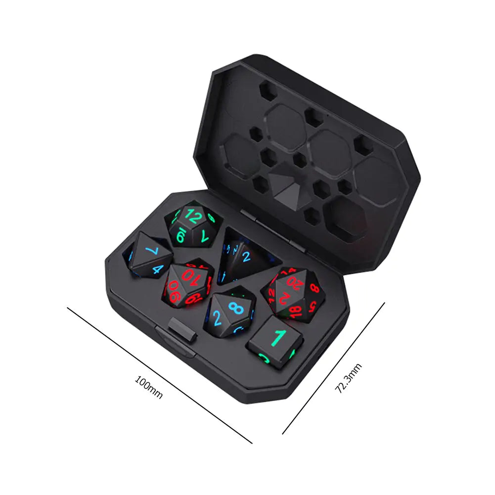 Electronic Luminous LED Dice Set